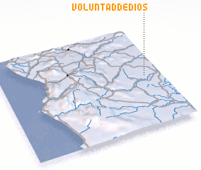 3d view of Voluntad de Dios