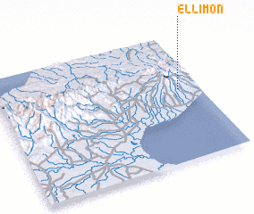 3d view of El Limón