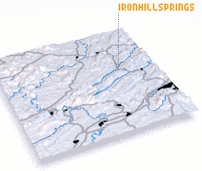 3d view of Iron Hill Springs