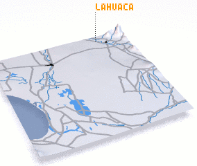 3d view of La Huaca