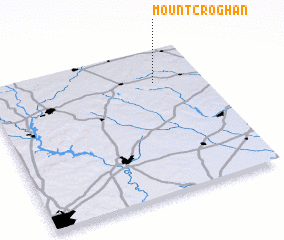 3d view of Mount Croghan