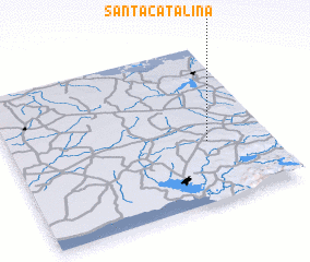 3d view of Santa Catalina