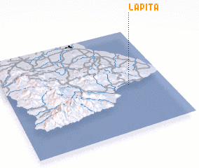 3d view of La Pita