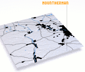 3d view of Mount Herman