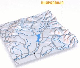 3d view of Huarao Bajo