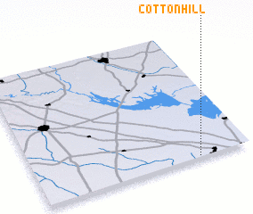 3d view of Cotton Hill