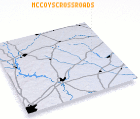 3d view of McCoys Crossroads