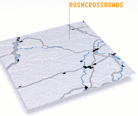 3d view of Rush Crossroads
