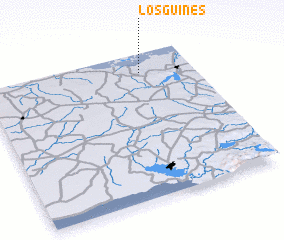 3d view of Los Güines