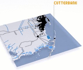 3d view of Cutter Bank