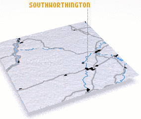 3d view of South Worthington