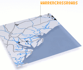 3d view of Warren Crossroads