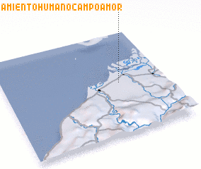 3d view of Asentamiento Humano Campo Amor