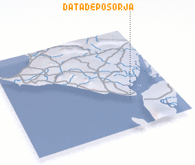 3d view of Data de Posorja