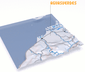 3d view of Aguas Verdes