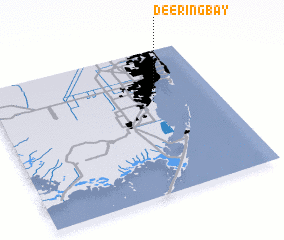 3d view of Deering Bay