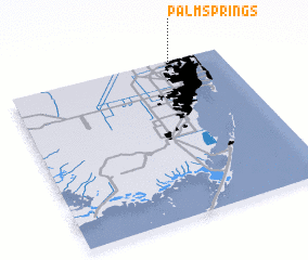 3d view of Palm Springs