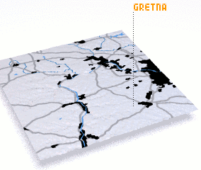 3d view of Gretna