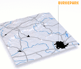 3d view of Burke Park