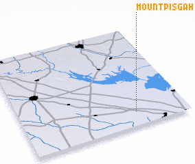 3d view of Mount Pisgah