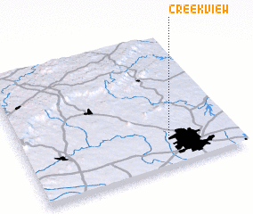 3d view of Creek View