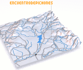 3d view of Encuentro de Pichones