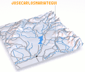 3d view of José Carlos Mariátegui