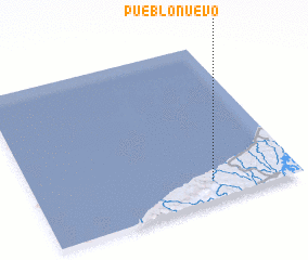 3d view of Pueblo Nuevo