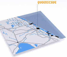 3d view of Queens Cove