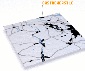 3d view of East New Castle
