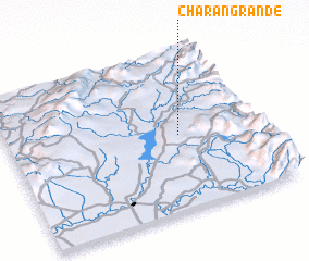 3d view of Charán Grande