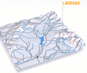 3d view of La Greda