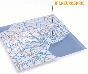 3d view of Finca El Rosario