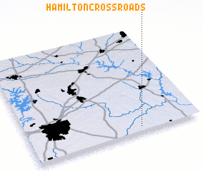 3d view of Hamilton Crossroads