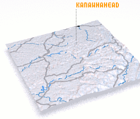 3d view of Kanawha Head