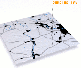 3d view of Rural Valley