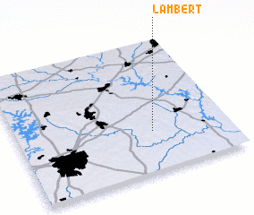3d view of Lambert