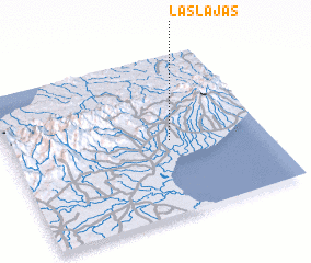 3d view of Las Lajas