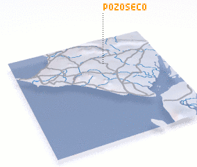 3d view of Pozo Seco