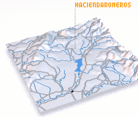 3d view of Hacienda Romeros