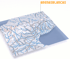 3d view of Arenas Blancas