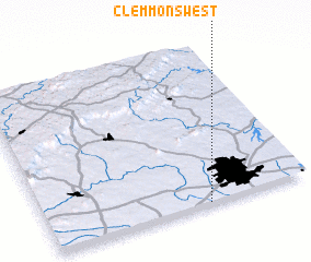 3d view of Clemmons West