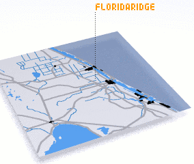 3d view of Florida Ridge