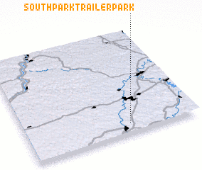 3d view of South Park Trailer Park