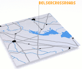 3d view of Belser Crossroads