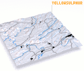 3d view of Yellow Sulphur