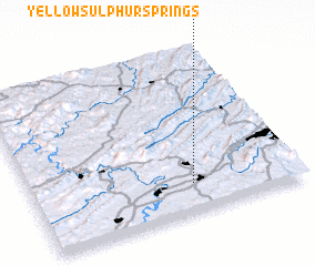 3d view of Yellow Sulphur Springs