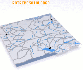 3d view of Potrero Sotolongo