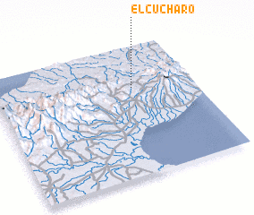 3d view of El Cucharo