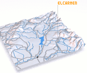 3d view of El Carmen